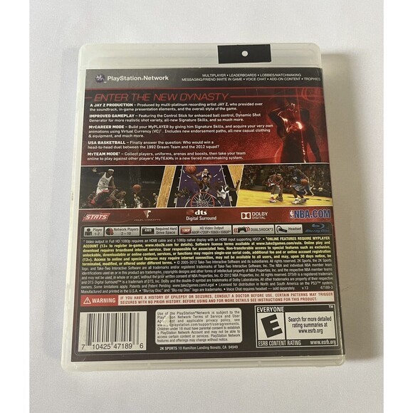 NBA 2K13 (PS3, PlayStation 3, 2012) Tested Griffin, Durant, Rose Cover - Picture 2 of 8